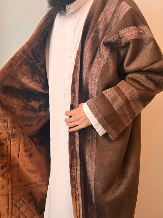 Farwa - Brown (Purple Accents)