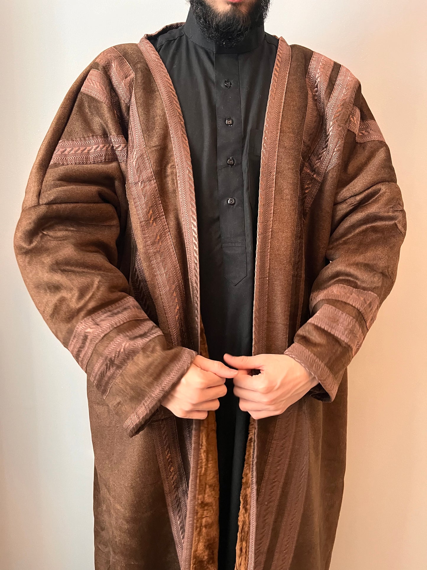 Farwa - Brown (Purple Accents)