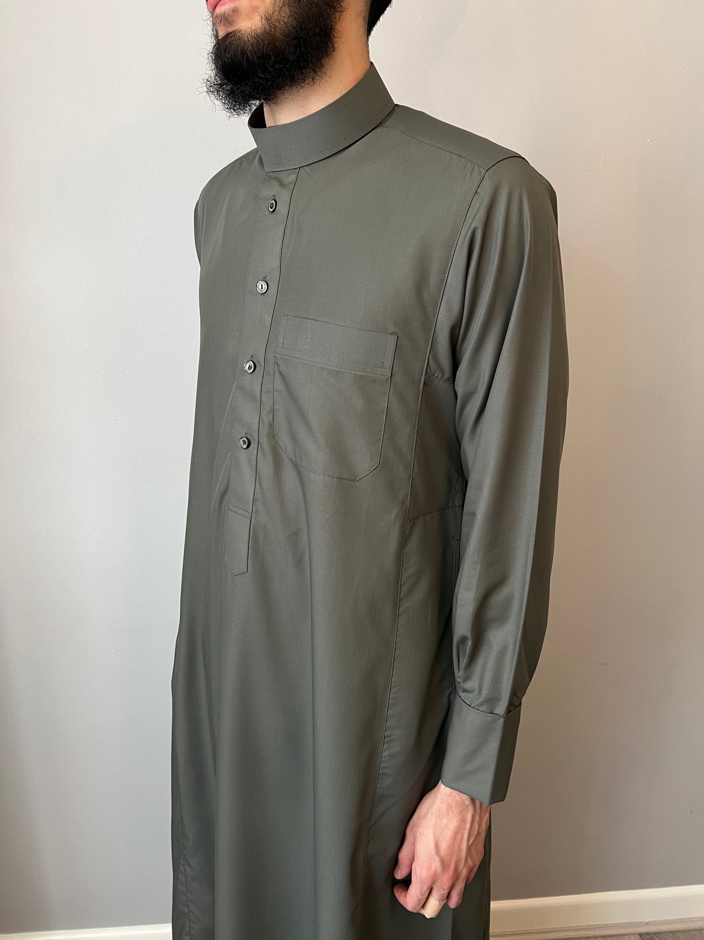 Khaki Green Thobe
