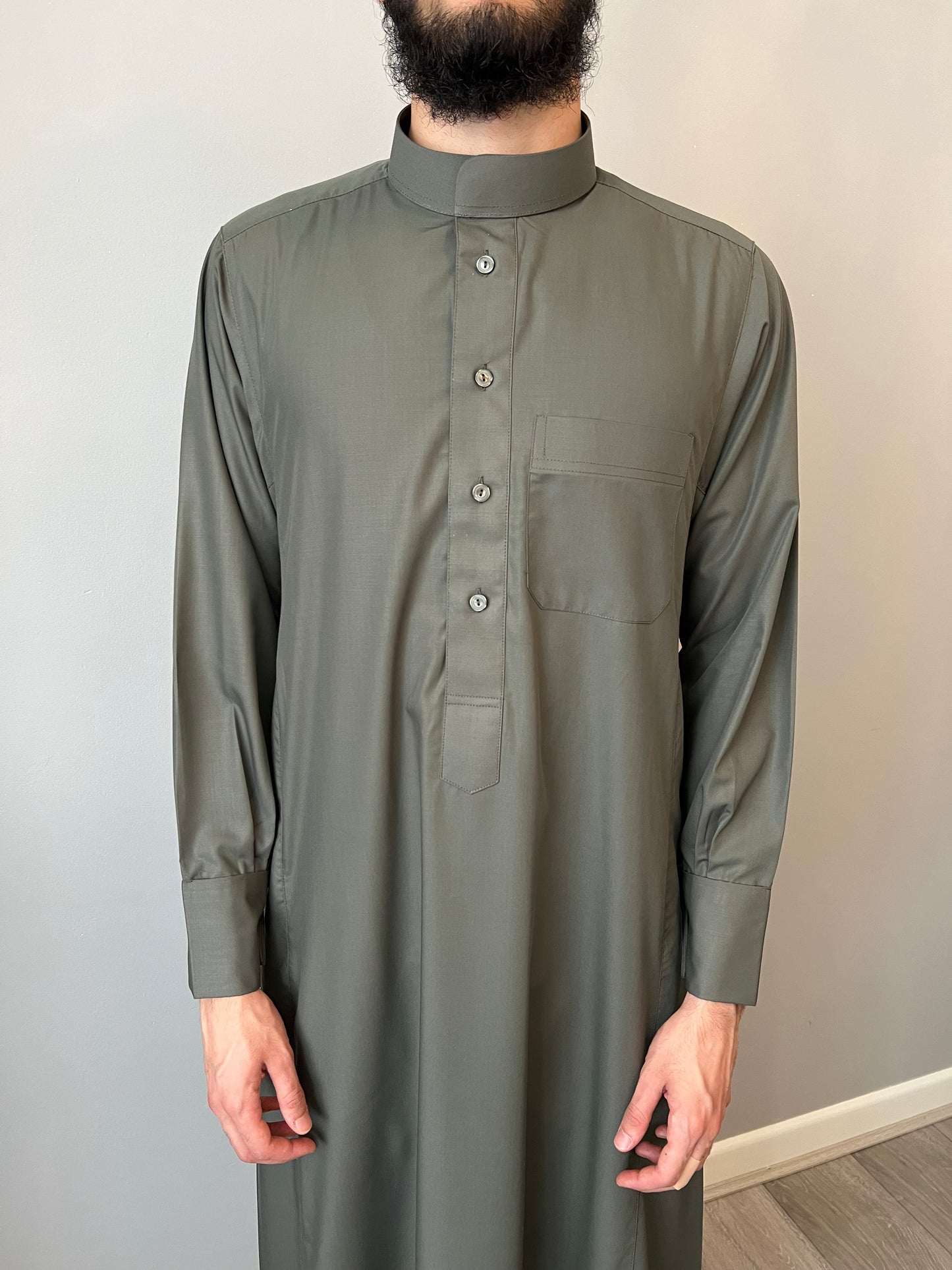 Khaki Green Thobe