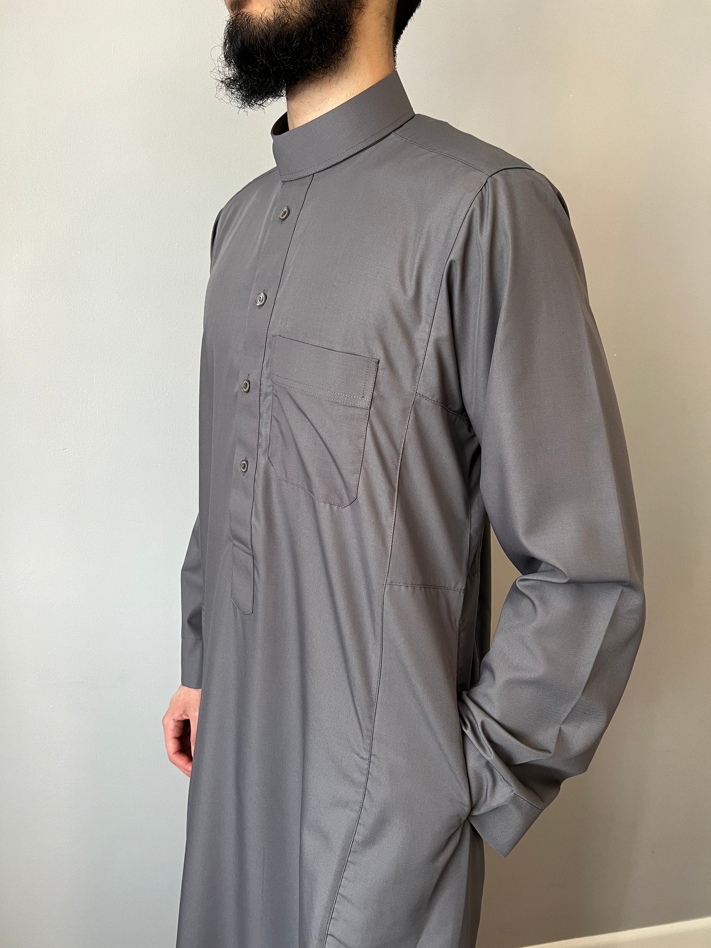 Charcoal Grey Thobe